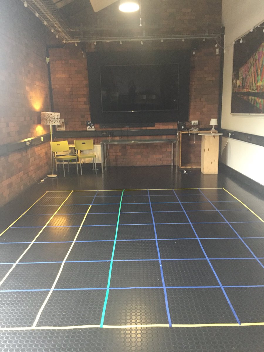 Tonight’s IGLAB! The game board is ready. Just need some human pieces