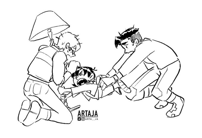 Just two gays babysitting a half alien kid 