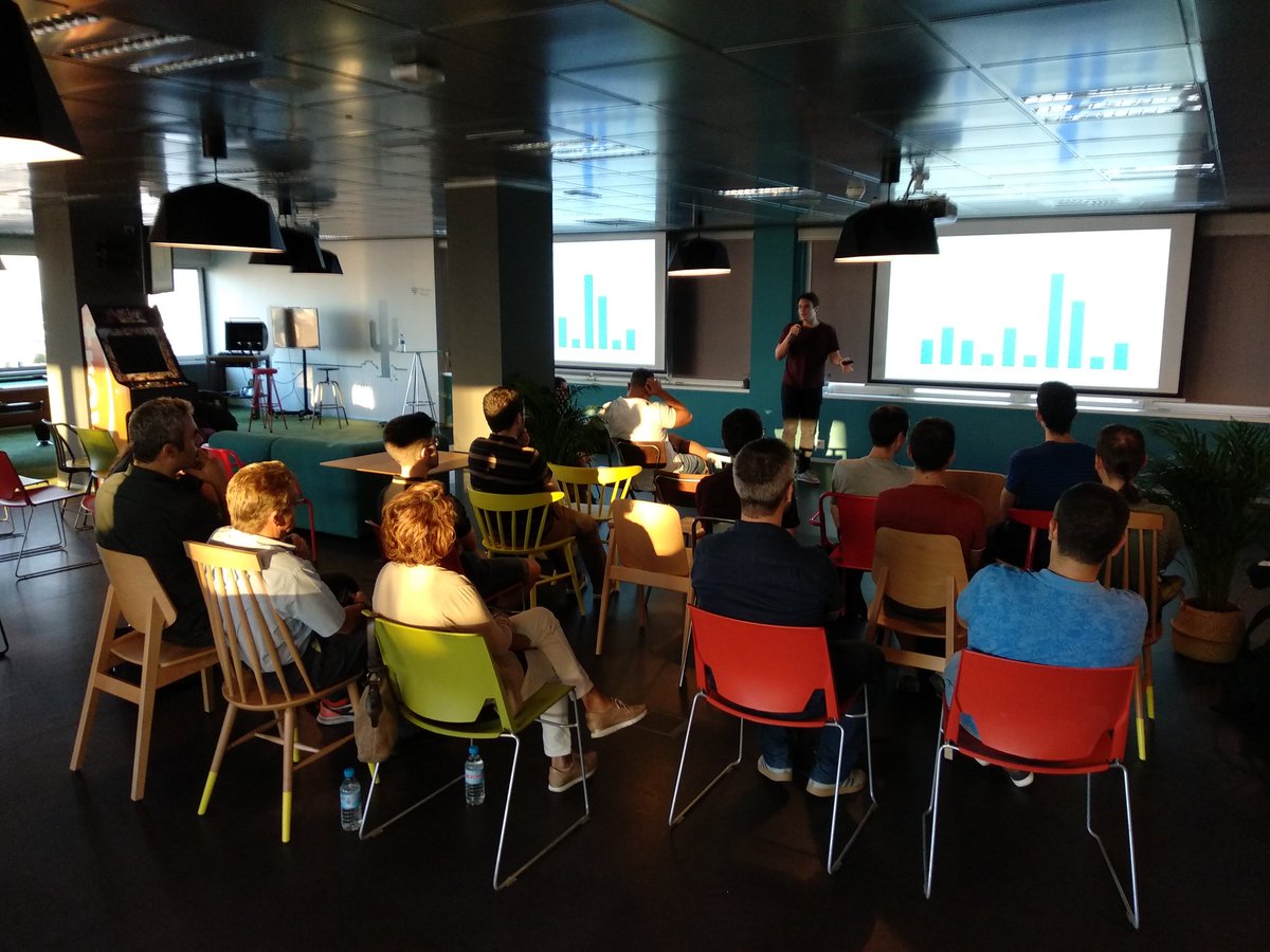 Starting! Thanks <a href="/Trovit/">Trovit</a> for the having us in your venue!