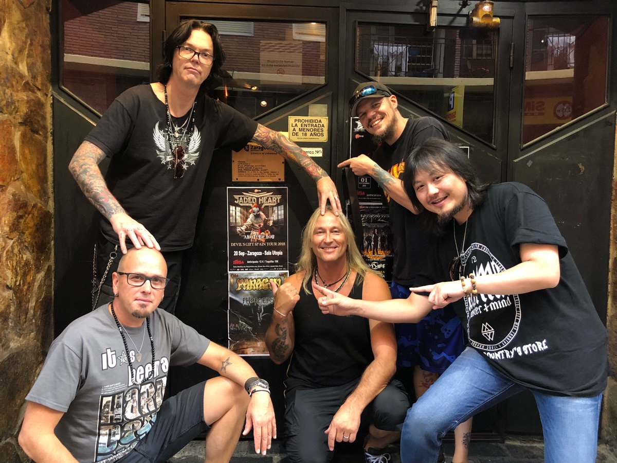 jadedheartband's tweet photo. We made it to #zaragoza!🤘
#jadedheart #devilsgift #spaintour https://t.co/DvIID9ri8W