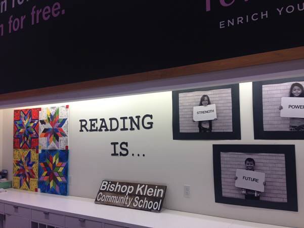 GSCSNews's tweet photo. Bishop Klein Community School has been adopted by @chaptersindigo through their #AdoptASchool program. Visit The Centre Mall location to help @bishop_klein buy books/materials Sept15-Oct 7 or donate at https://t.co/68EVdSUuw1 #GSCSReads #CatholicEdSK https://t.co/92tzVSObE8
