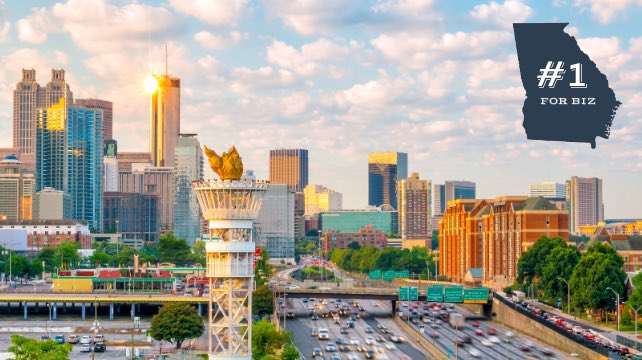 GAChamber's tweet image. @GovernorDeal announced that Georgia has been named the number one state for business for the FIFTH year in-a-row by Area Development! #BestForBiz #GA #Georgia #GAChamber