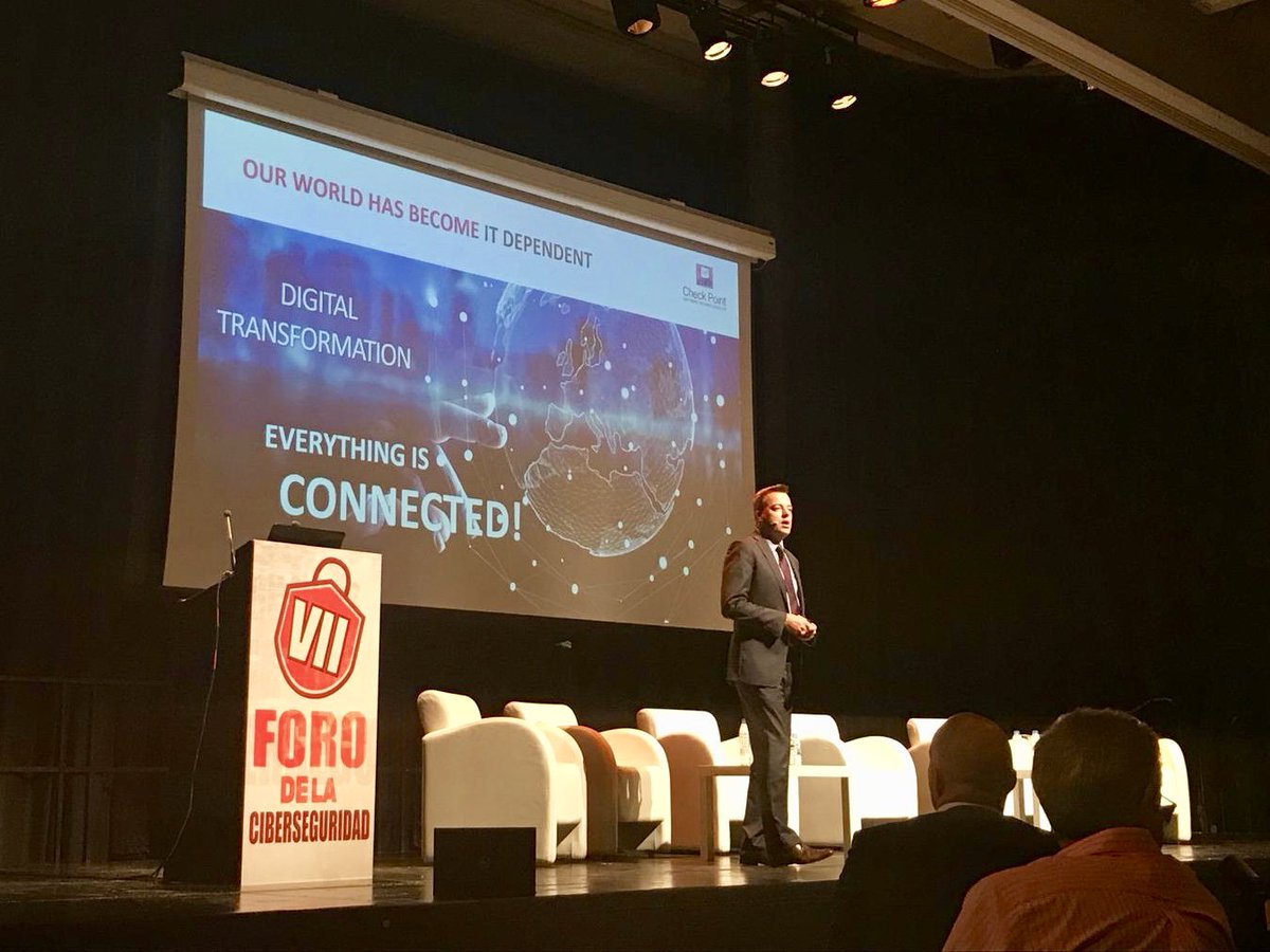 thierrykarsenti's tweet photo. Glad to have lectured today in Madrid on Cyber Risk Culture at the 7th cybersecurity forum organized by @ISMSForumSpain @CheckPointSW
#digitaltransformation #cybersecurity #FOROCIBER7 https://t.co/OlhNuwaEKm