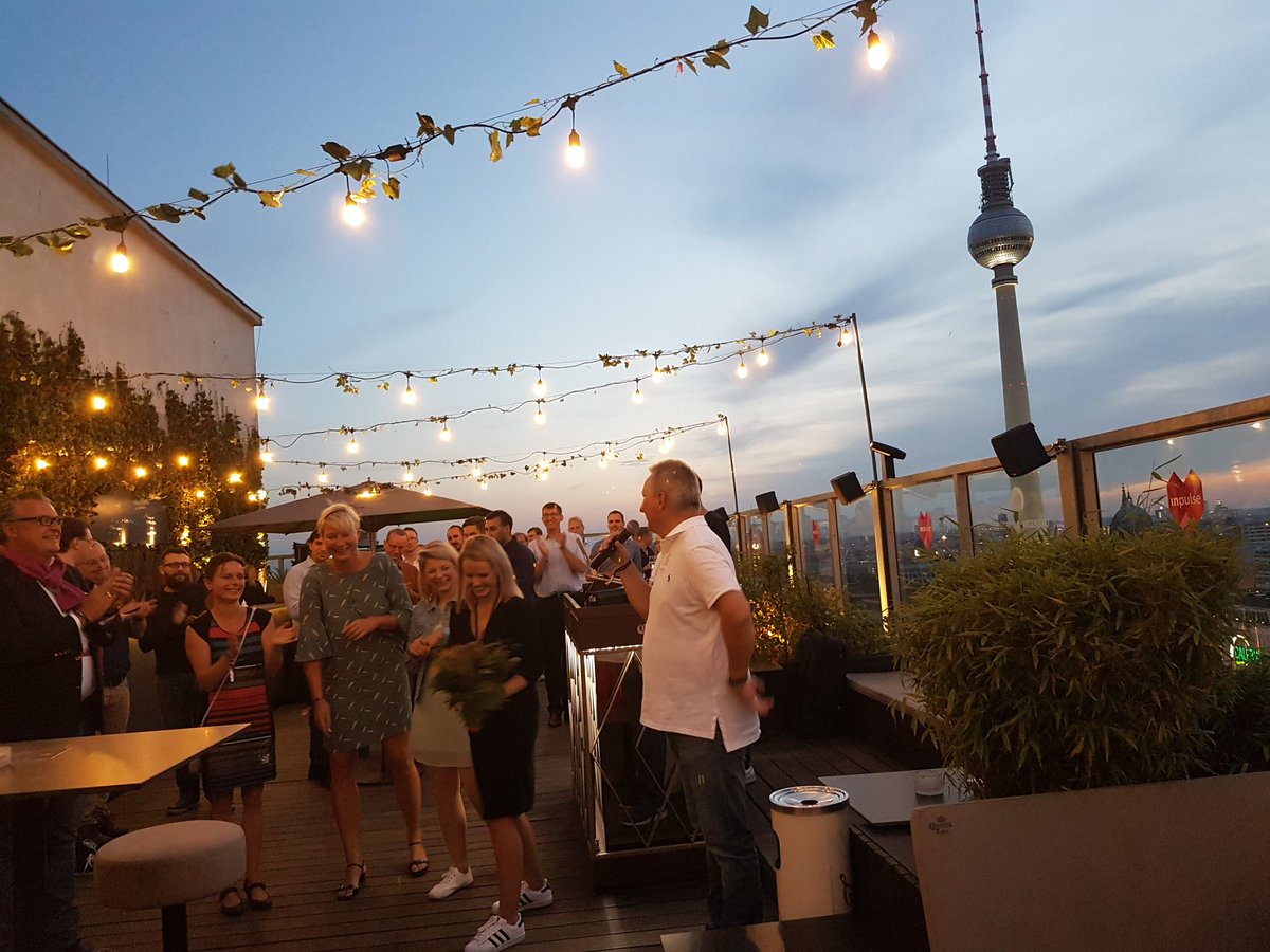 Intershop Communications Ag The Ishinpulse18 Is To Be Closed With A Tremendously Beautiful View Upon Berlin Thanks To The Amazing Team Of Marketing The Event Was A Huge Success Bestteam