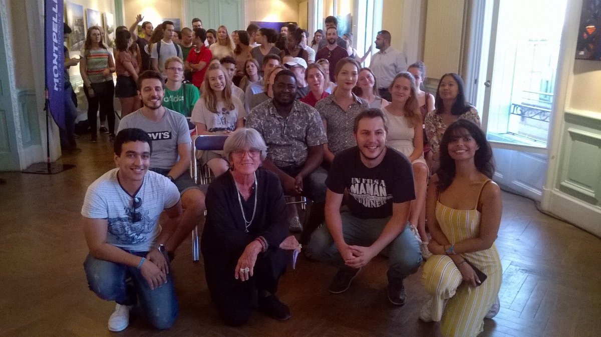 Merci à <a href="/chantal_marion/">MARION Chantal 💎</a> adjointe au maire de Montpellier, pour son intervention très inspirée lors de notre International Dinner à la Maison des Relations Internationales.
Plusieurs symboles très forts ont été vivements appréciés par les étudiants internationaux et notre asso.