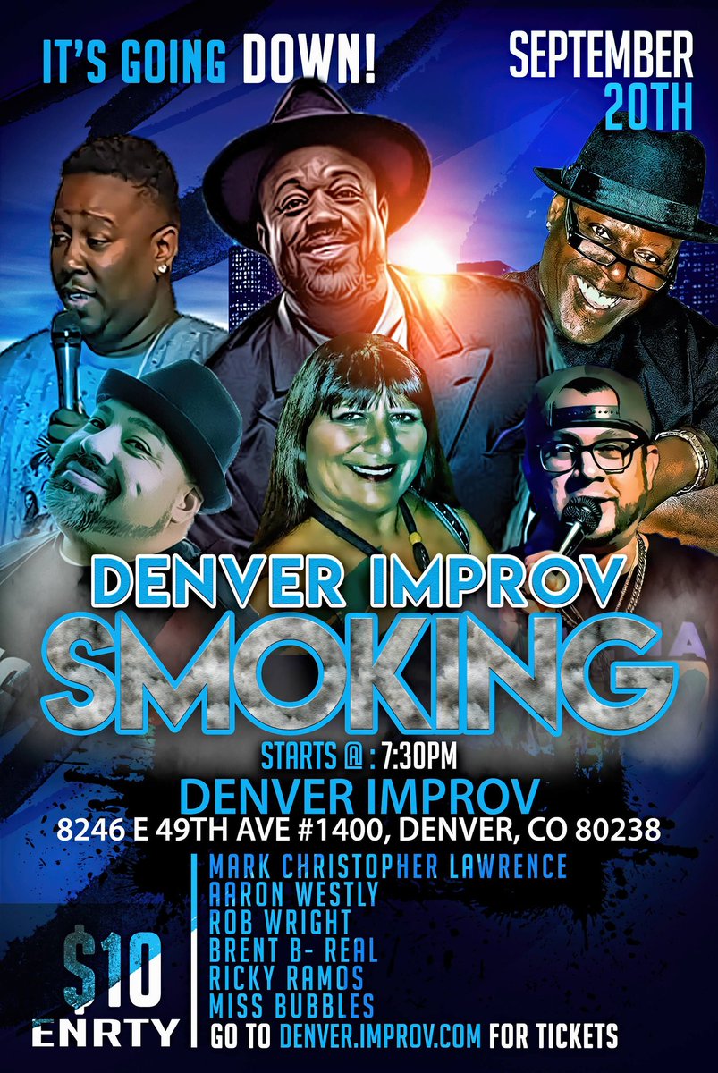 Rob_Comedy's tweet image. Just touched down in Denver bout to bring the funny with Mark Christopher Lawrence and Aaron Westley at the Denver improv tonight