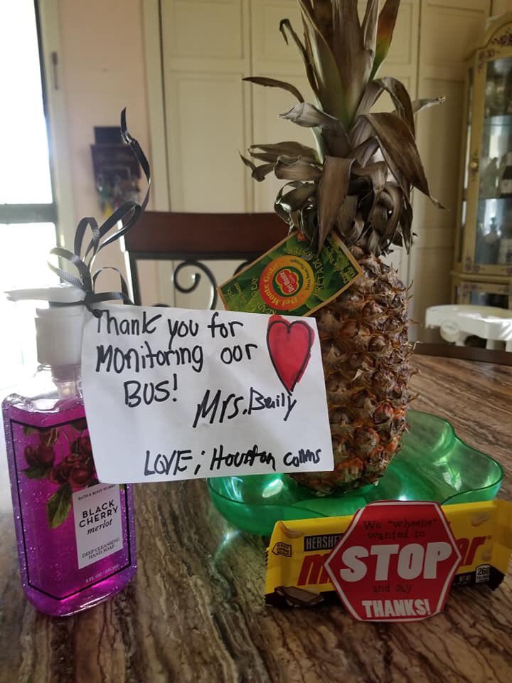MandyBCollins's tweet photo. I am very appreciative and thankful for my child’s Bus driver and bus monitor! ❤️🚌 #bus72 @WestLionsFCPS @suptking #HoustonlovesMsBailey #busdriverappreciation @houstonfcollins https://t.co/XcpPqmsywv