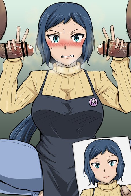 [R-18] リン子さん催眠手コキ #イオリ・リン子 #ガンダムビルドファイターズ #鼻フック #手コキ #催眠 #ぶっかけ  