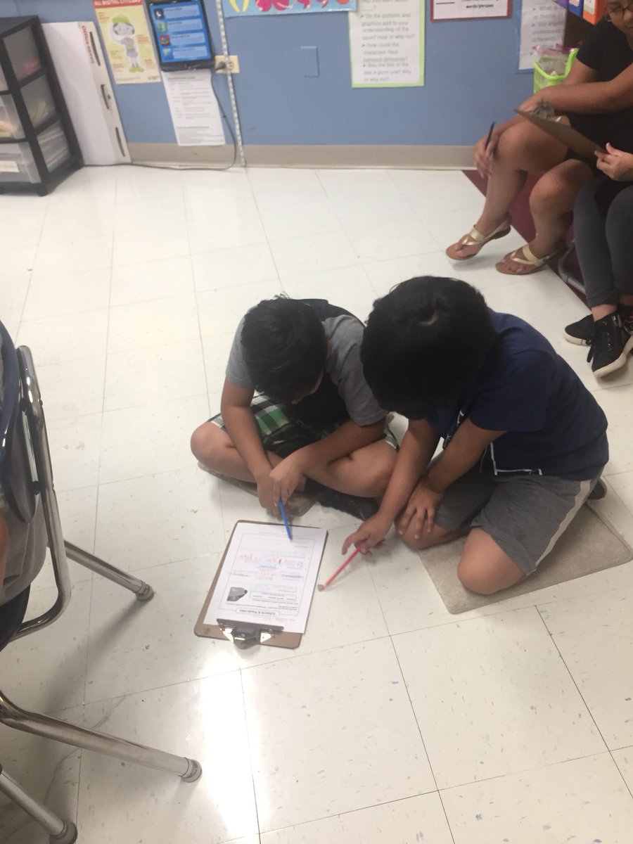 MrsOBrienLP's tweet photo. My favorite part of the school day is when students work and learn together! #twitterthirdthursday #ASD4ALL #ASD4Tech https://t.co/bHbh2te9Wz