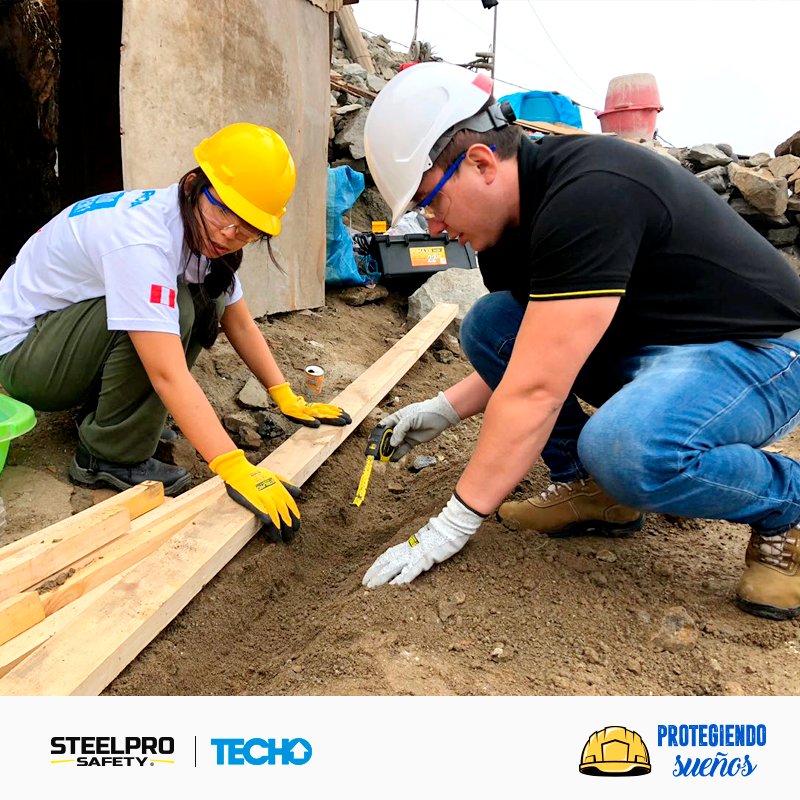 TECHOpe's tweet photo. #ProtegiendoSueños #TechoPerú #SteelPro
Cuando cada uno aporta desde su área de dominio, se logran grandes objetivos. Un gran aliado Steelpro Perú! 💪👷♂️👷♀️ https://t.co/htRq3HuSdM