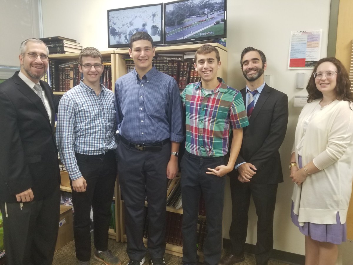 Mazel Tov to Senior Ari Braun, Avi Radinsky and Yaakov Weissman on being recognized as National Merit Scholarship Semi-Finalists.

Ari, Avi and Yaakov are three of just 11 Semi-Finalists on Long Island!