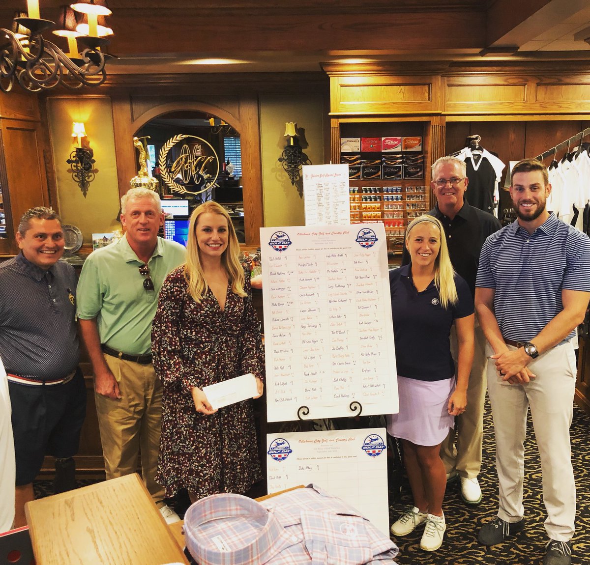 okcgccgolf's tweet image. Thank you to @foldsofhonorokc and @foldsofhonor for all you do for our military families and veterans. It is an absolute pleasure to be involved with you guys year after year! #okc #oklahoma #okcgcc #veterans #foldsofhonor #patriotgolfday