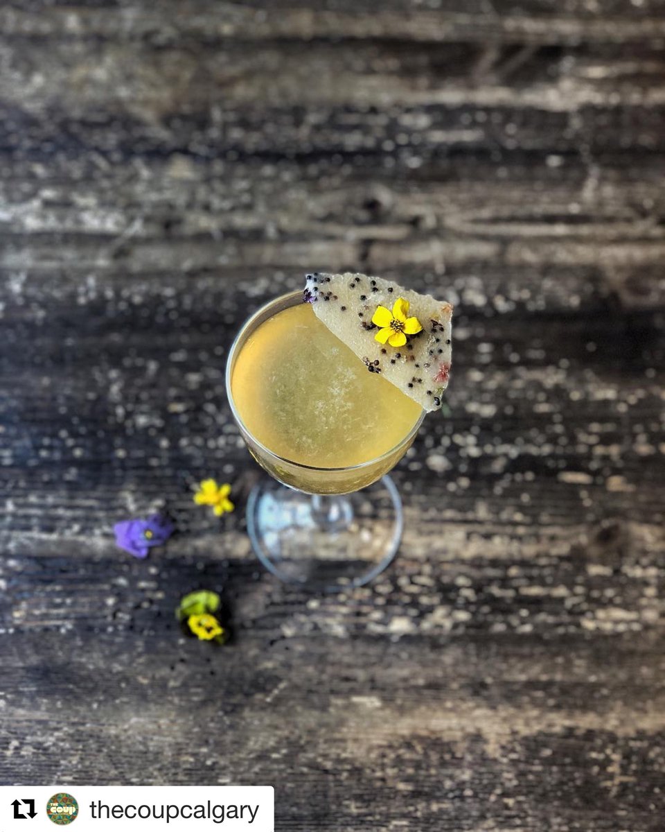 Our friends from <a href="/TheCoupCalgary/">The Coup</a> will be joining us for the first time this year! They are one of our favourite spots and have been leading the way with amazing vegetarian/vegan cuisine and creative cocktails for years. Can’t wait to try their cocktail and dish next Sunday! #yyc