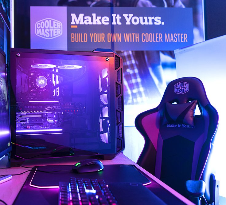 CoolerMaster's tweet photo. The H500 makes looking good look easy. https://t.co/JuqFZbDjnr