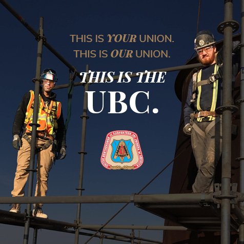 UBCJA_Official's tweet photo. Repost if you are a proud member of the #UBC #UnionPride https://t.co/45h62Lp5EM