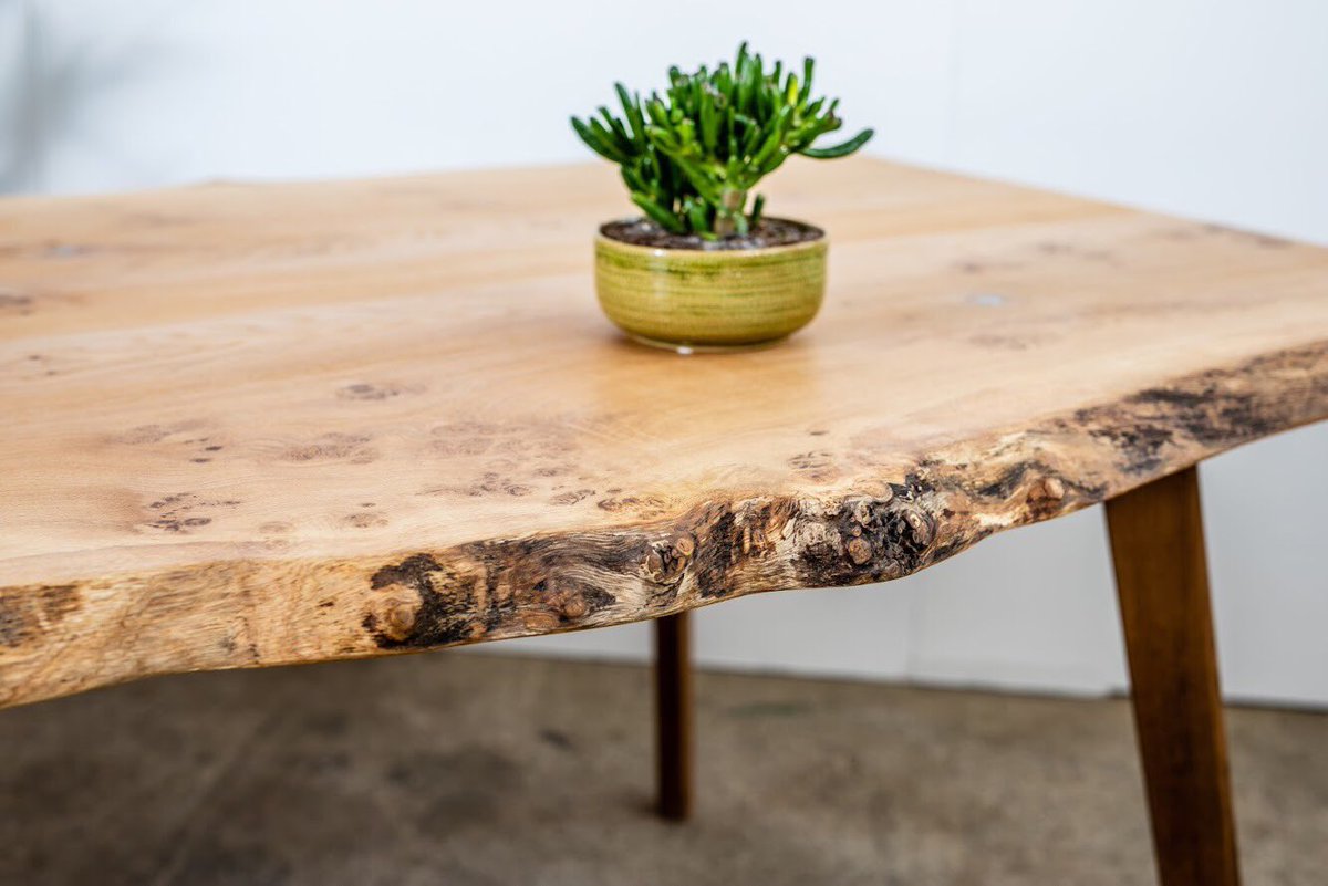 Our new Elements dining table. 

Characterful Oak, with a simplistic stained Ash base.

Find it here - foresttohome.com