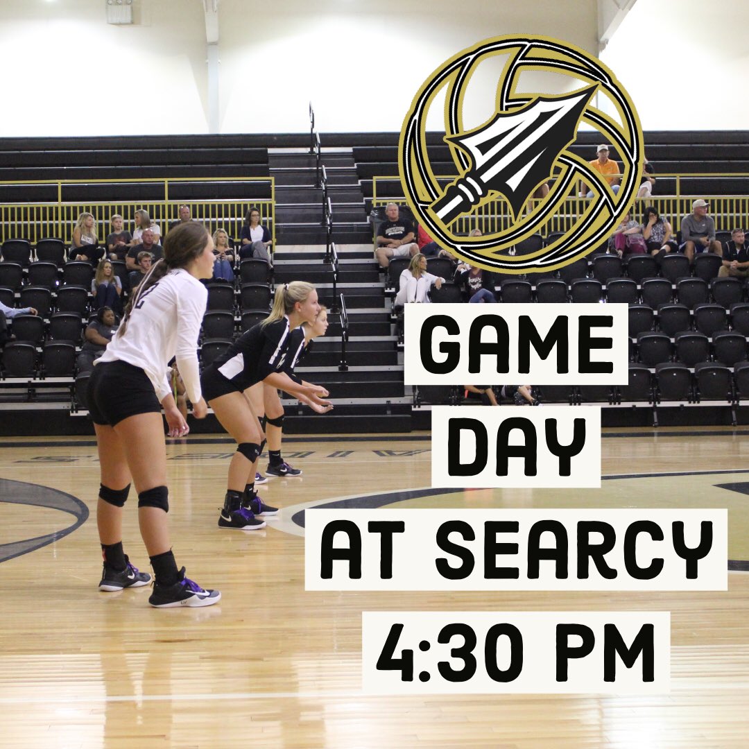 NettletonVB's tweet image. it’s game day!! tonight’s match in Searcy starts early!!! JV will play at 4:30 and Varsity will follow! #rpij 🖤💛