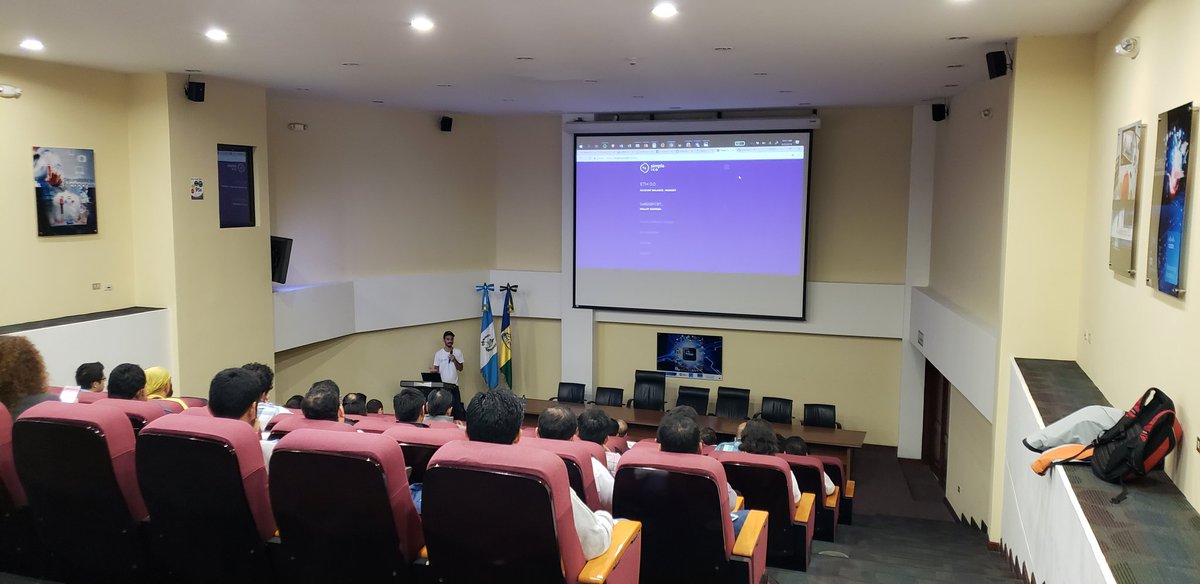 SimpleICO's tweet photo. In the past days we've been touring with @decentral_tech promoting the first Blockchain Developers Hackathon in Central America talking about #blockchain #concepts and doing #LiveICO's! Soon we will have a running #StudentID #dApp!
#SimpleSmartContracts
#EmpowerTheIndividual https://t.co/4om1eT7slf