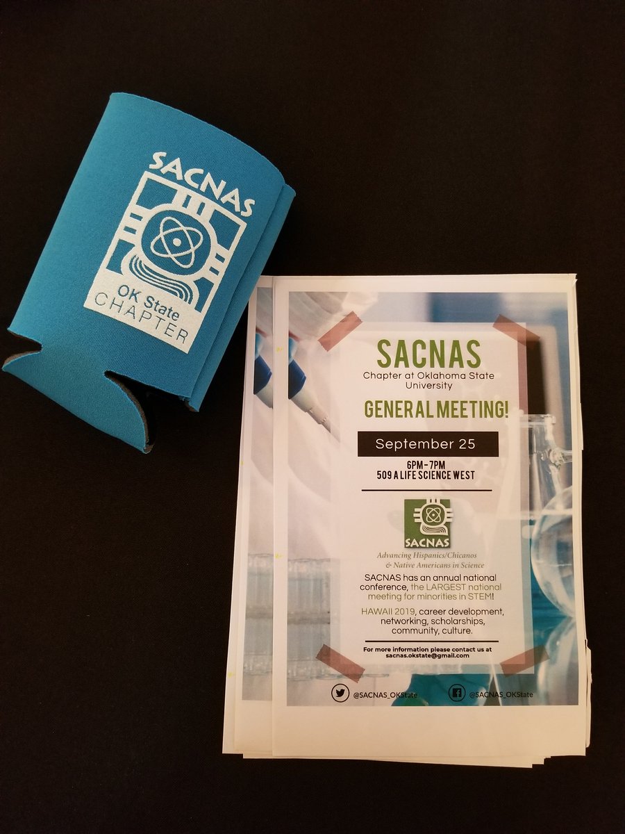 okstatelifesci's tweet photo. Join some worthwhile student organizations on campus that promote #okstateresearch and diversity in STEM! @SACNAS_OKState @sacnas https://t.co/zQlc9cPGvr