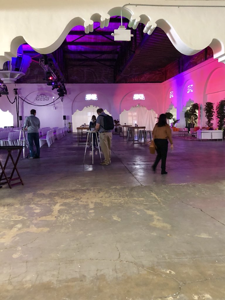 stevibiel's tweet photo. Bonus feature of the #squarepartner event is that the space used to be the legendary music venue Fillmore West 😍 https://t.co/Y4nHyV1dBI
