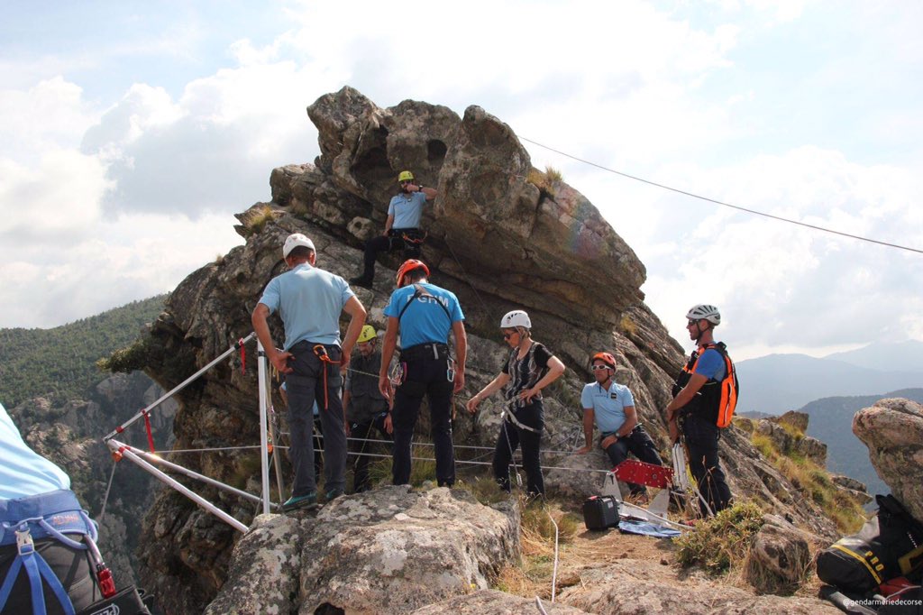 Tolla Corse Préfète Corse Participé Exercice Secours