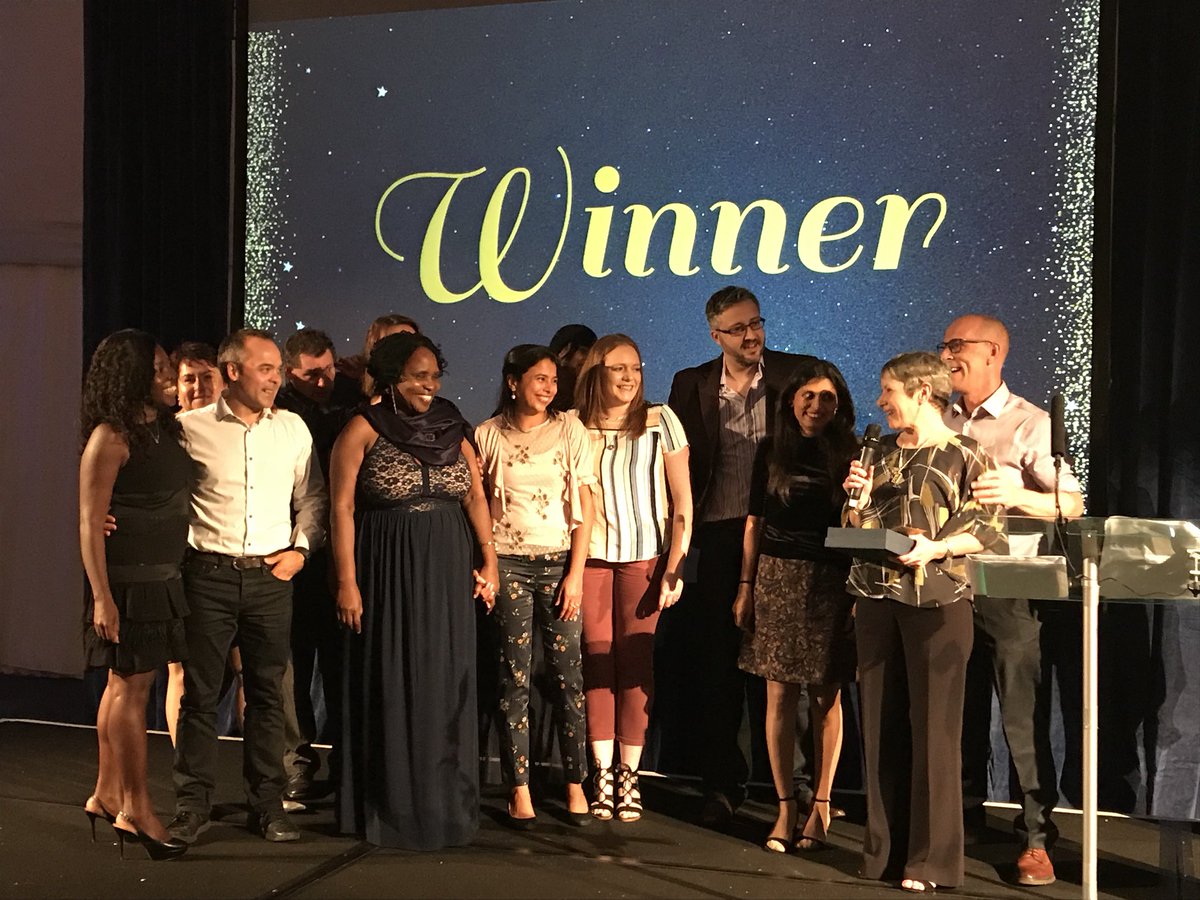 westlondonnhs's tweet photo. Jubilation for Home ward Rapid Response Ealing Hospital as they are named Team of the Year, embodying the Trustโs values #qa2018live https://t.co/ExLcsHzE6R