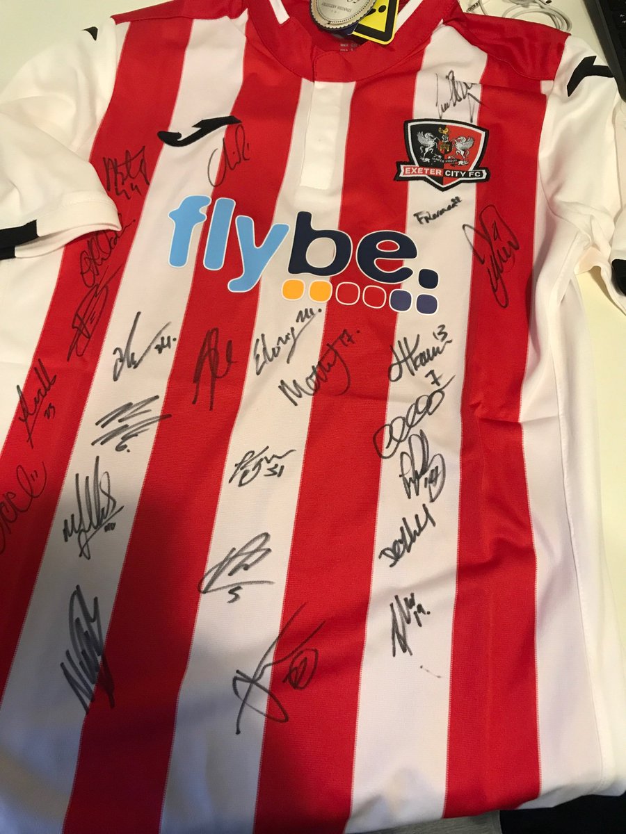 WisemanTrust's tweet photo. big thanks to @OfficialECFC for the donation of this shirt for the auction at the annual Wiseman Trust & @cheshamutdfc football match on 8th Nov β½οΈ #charityfootball #tttts https://t.co/FY06udcdXj