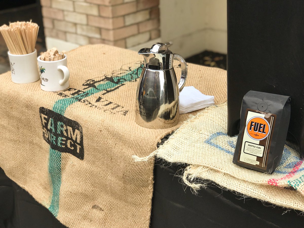 rickfriel's tweet photo. I’m giving out samples @FuelCoffee today outside Fuel Wallingford on 45th today from 12-1pm. Stop by for some Seattle Fuel! #fuelcoffee https://t.co/LxSDpxXHzL
