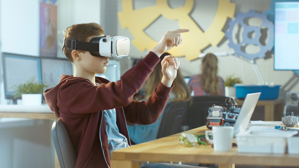 #Technological #innovations help shape the way our #children #learn - and how they will #innovate the workforce. #AI, #adaptivelearning, and #VirtualReality will in the #classroom now will help them get there later.  buff.ly/2Cdgwcd
