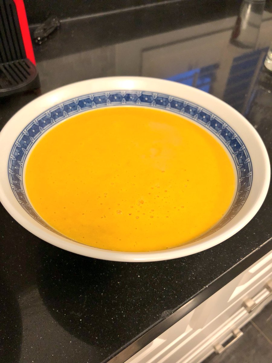 Home made #butternutsquash soup! Perfect for fall &amp; incredibly delicious 😋 😊💕
