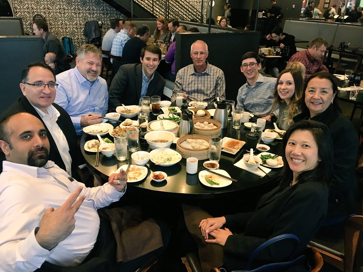 CambriaTweets's tweet photo. That’s a wrap on ISM! Cambria closed out the successful week with a team dinner 👍 #ISMSEA #CambriaSolutions @APHSA1 https://t.co/sFkJkH6gO6