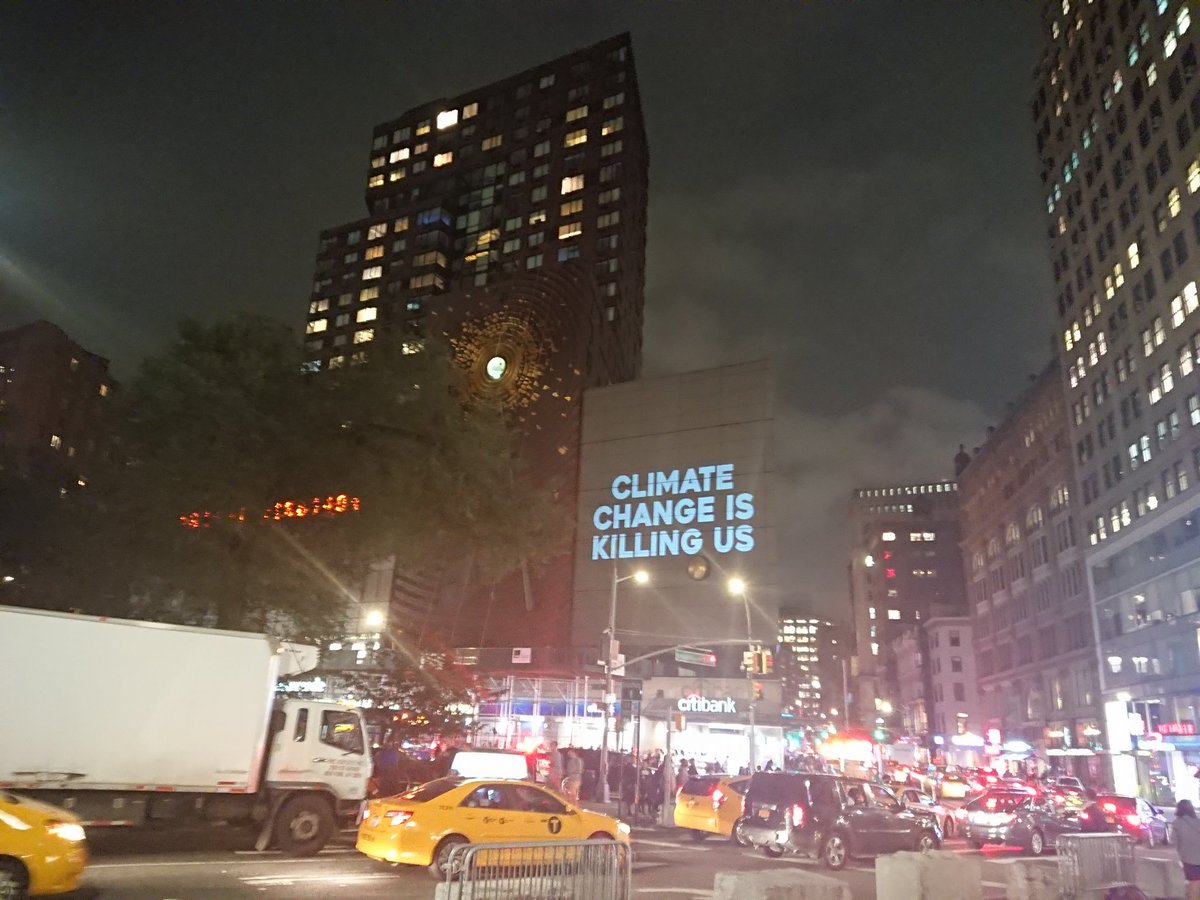 TaciturnSurfer's tweet photo. Tonight in Union Square #OurPowerPRnyc and @UPROSE demand a #JustRecoveryJustTransition and say #NotoDisasterCapitalism in Puerto Rico https://t.co/D5mJuWw3Pj