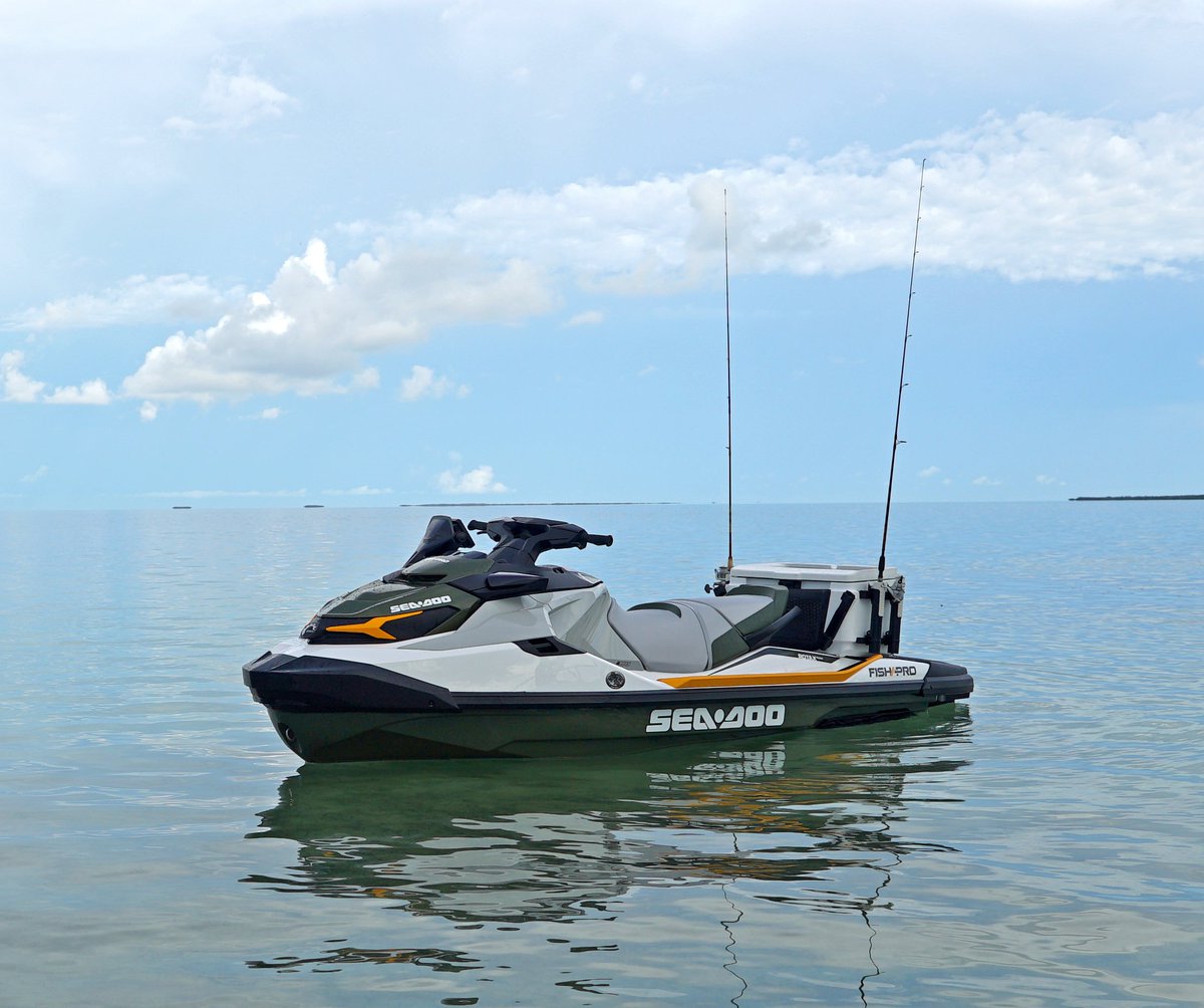 Sea-Doo on X: ✔️Fish cooler with rod holder. ✔️Garmin fish finder and  navigation device. ✔️Trolling mode. Time for fishing fun! Your Sea-Doo  dream can be a reality - enter now for a