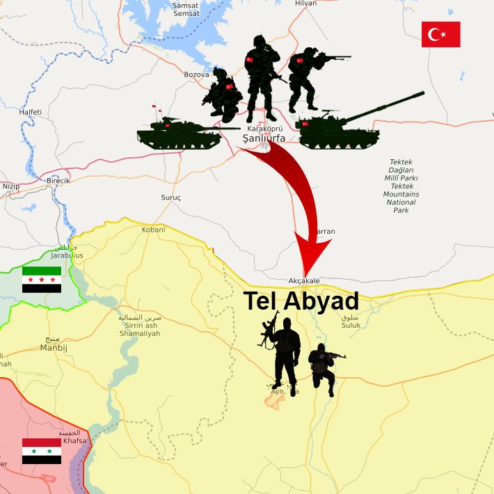 🇹🇷Türk Ordusu Akçakale'ye birçok tank ve obüs sevkiyatı yaptı.
🇬🇧Turkish Army sends reinforcements to syrıan border that includes in large quantities of tanks and howitzers.
#syria #talabyad #abyad #ypg
