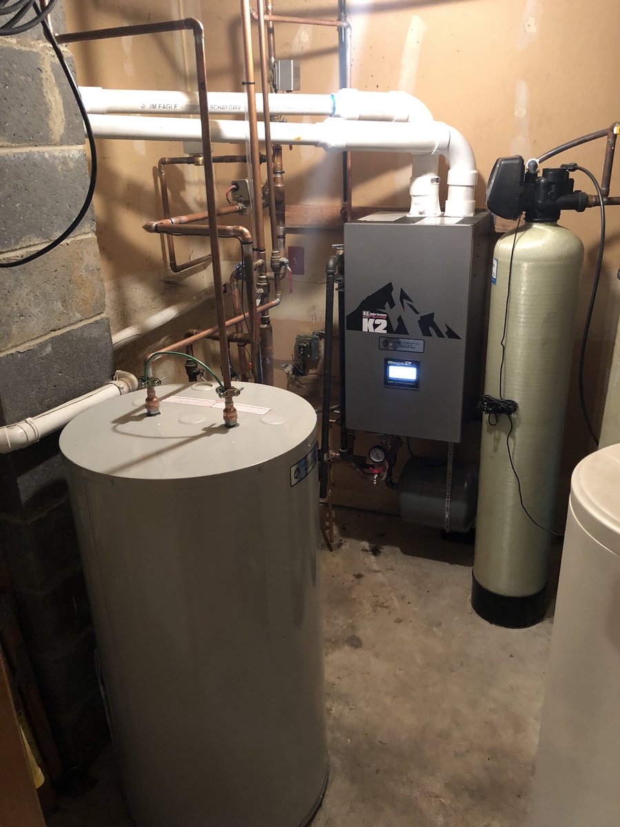 CentralComfort's tweet photo. Now that’s amazing!😉 An oil to natural gas conversion of a high efficiency @usboiler Burnham K2 boiler and indirect hot water heater. #oiltogas https://t.co/kEZdxuH4Pz