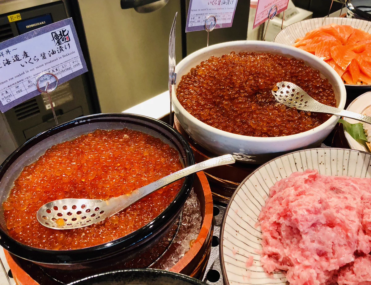 めちゃくちゃ美味しそうww朝ご飯がイクラかけ放題のホテル！！