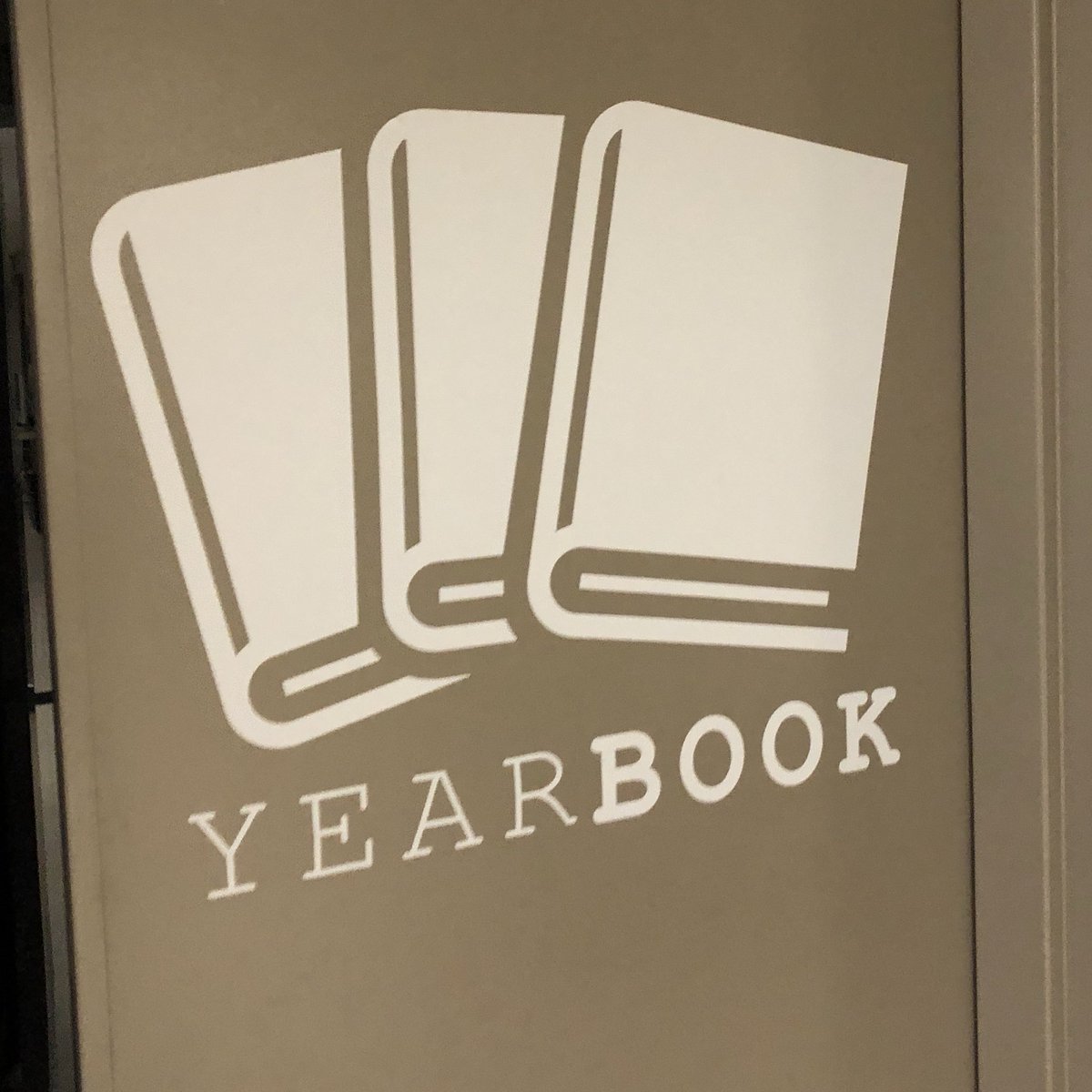 The benefits of having a MakerSpace = learning how to design, create, and install vinyl stickers around the school #LFleadstheway <a href="/laurajgrigg/">Laura Grigg</a>