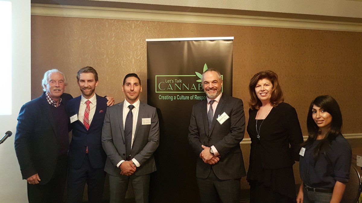 LefaiveVincent's tweet photo. An exceptional panel on an exceptional day ! Thanks @ApolloCannabis @BayviewConcierg @HRPA
Left Dr R Walsh delegate to @OntariosDoctors occupational medicine. Mr G Dobney Cunningham Swan Labour law. Mr Bryan Hendin CEO Apollo Research. Ms Sherry Bennet . Dr Tanny Raz.#hrpamagic https://t.co/M0twhxOvWn