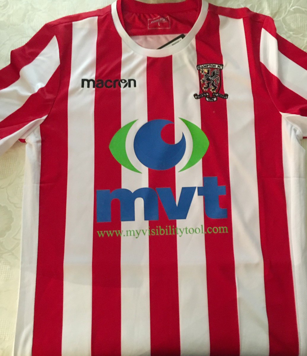 grantferguson27's tweet photo. A massive thank you to @MVTenterprise for there continued suppprt of @hampton_fc  hawks under 16s. The lads love the new kit and im sure will do u proud in it. https://t.co/rUbch5ruCe