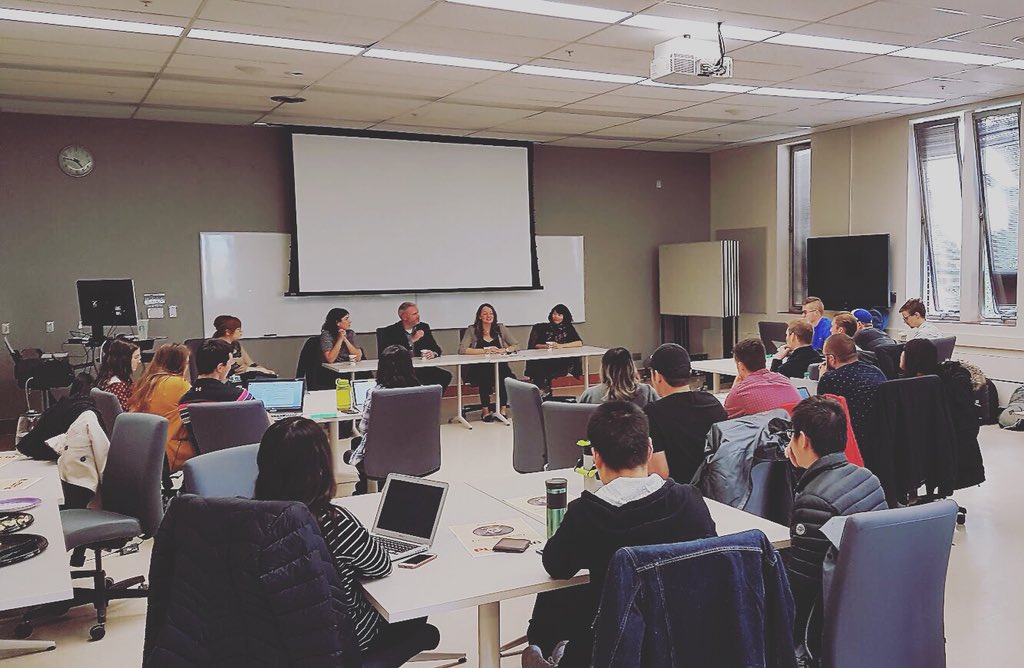 Our Senior Urban Planner @nolakilmartin joined a panel of urban planners on Tuesday to talk to planning students at <a href="/UAlberta/">University of Alberta</a> about her career path, a day in the life of a professional planner, and how she sees the field of planning changing in the future.