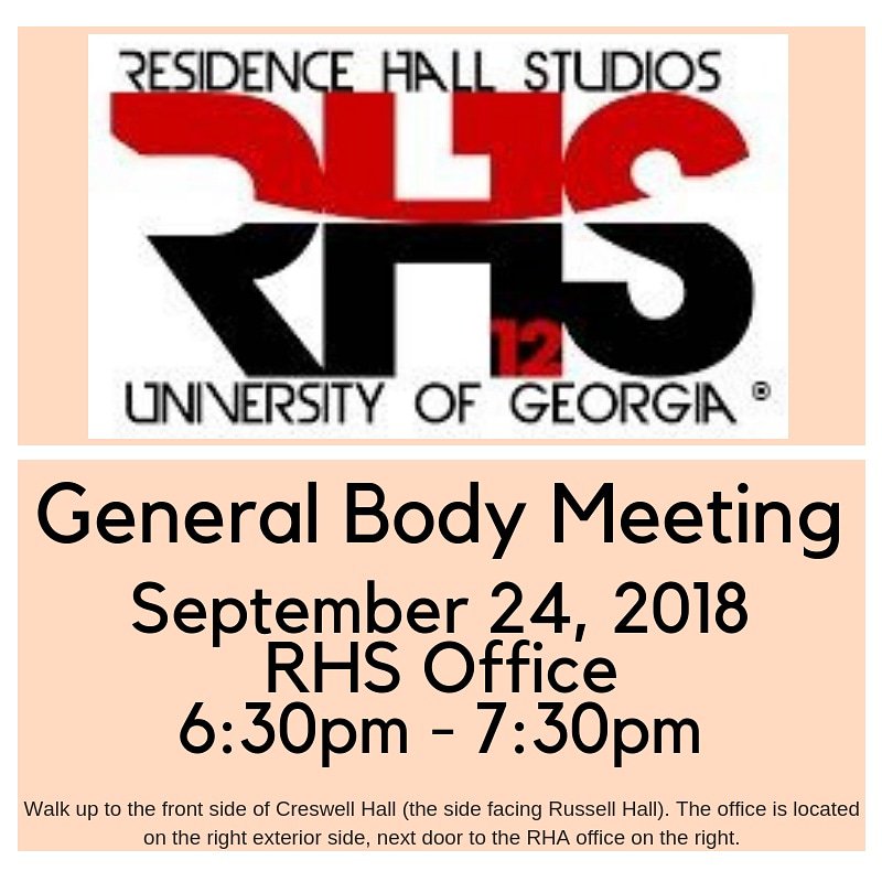 UGA_RHS's tweet photo. Hope to see you at our next #RHSMeetup https://t.co/WEyfK6p6re