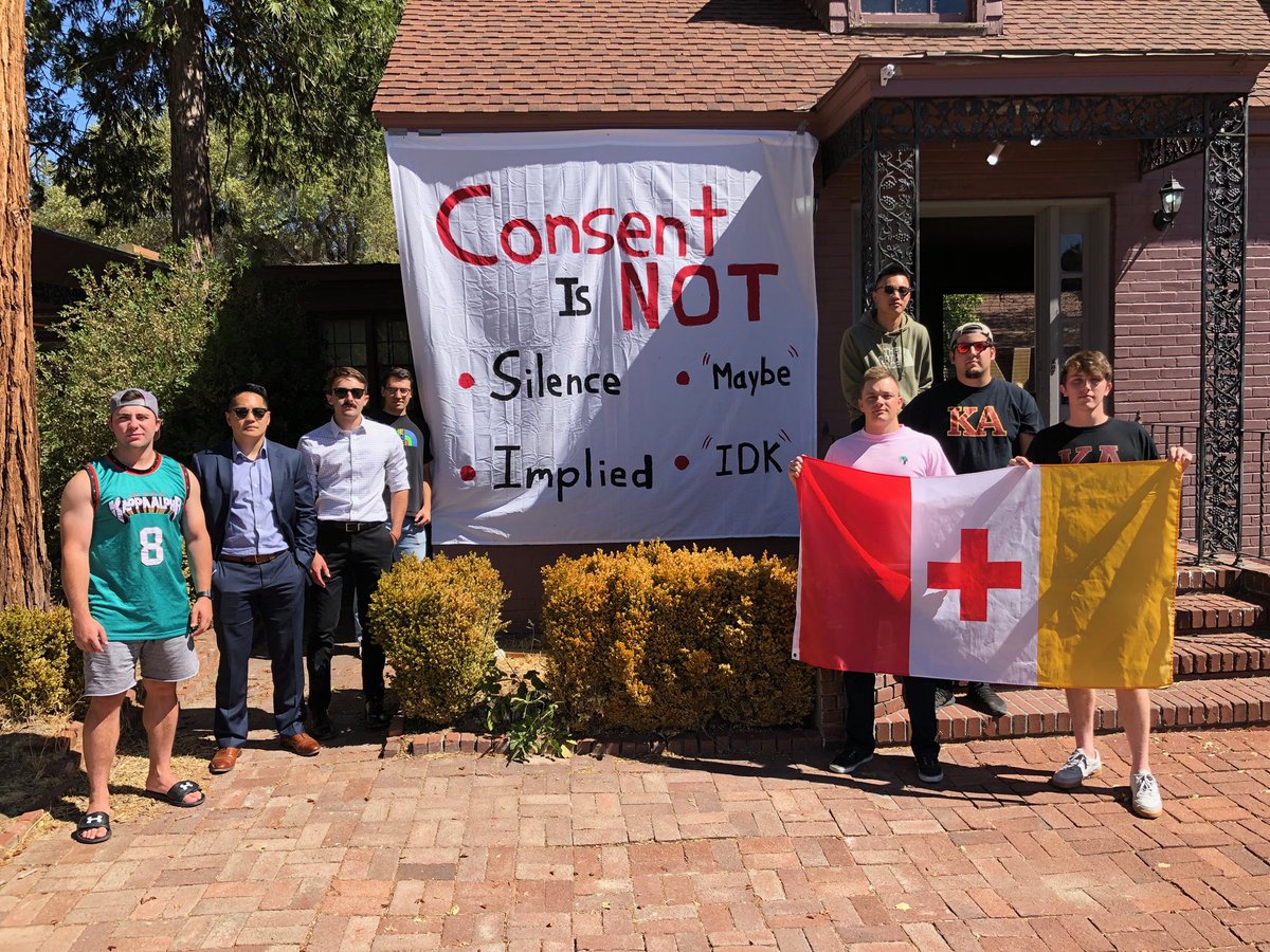 The gentlemen of Kappa Alpha Order stand with survivors of sexual assault. Consent is NOT silence, implied, “Maybe,” or “IDK.” Consent is required at all times and we firmly believe this fact.