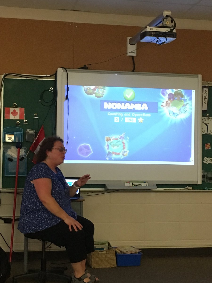 StGemmaOCSB's tweet photo. Thank you Mrs. Jones and Mrs. Inniss for leading us in our Zorbit’s training. Great staff training! #ocsb #zorbitsmath https://t.co/1PyMQdQOeD