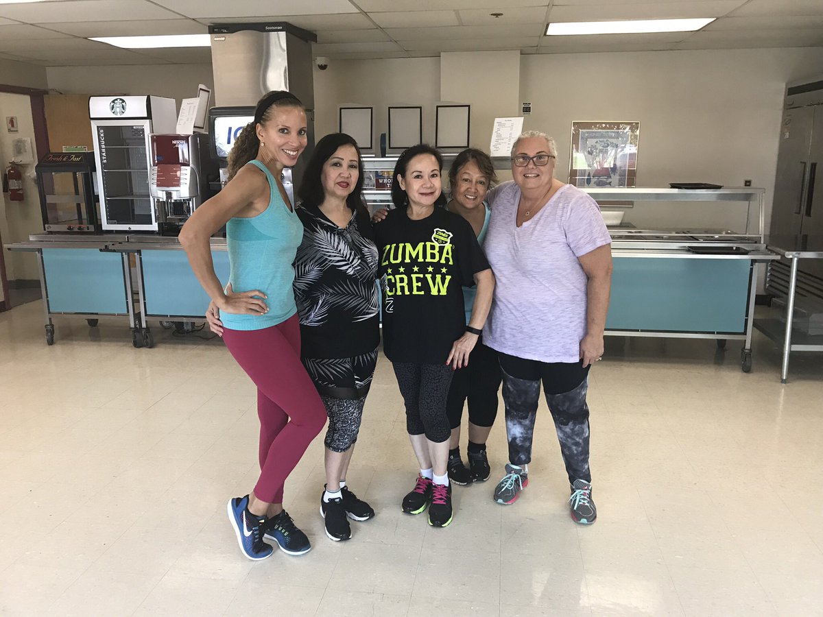 TotalLifeFit's tweet photo. Decided to drop in to see these lovely ladies at Fort Washington Medical Center do #Zumba with Marcia! Every Thursday at 4pm, FREE! https://t.co/f8dILIlywJ