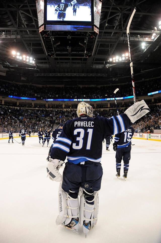 Rabies93's tweet image. Congrats to my boy Pav on retirement! Thanks for the great memories in 2008! #ChicagoWolves #NHLJets #Pavelec
