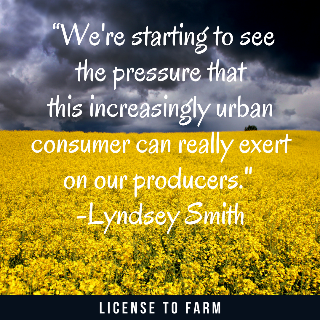 licensetofarm's tweet image. . @realloudlyndsey talks about some of the pressures that producers face when it comes to consumer education in #LicenseToFarm. licensetofarm.com