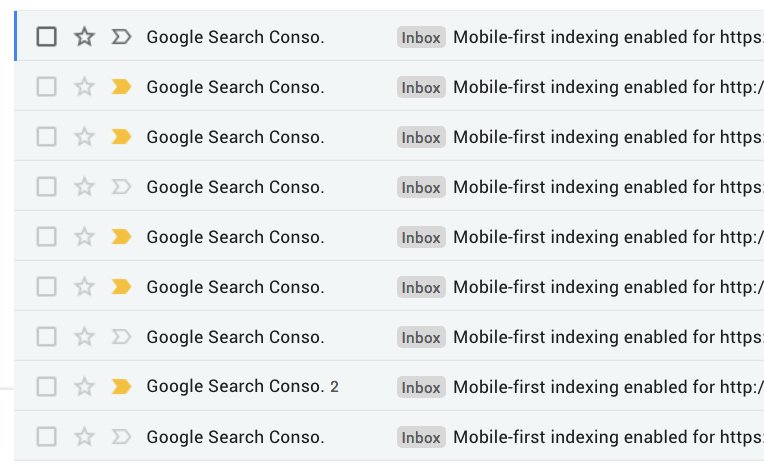 If you think SEOs cover the same topics over and over again, keep in mind that 1000s of people opened their email this week and asked: "What is mobile-first indexing?"