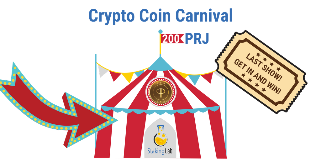 BuMa_BTC's tweet photo. LAST Crypto Coin Carnival SHOW! 🎭
200 PRJ! 🥁🎉
➡️Follow @Staking_Lab & @projectcoin1
➡️RT with your Discord Name & tag a friend
➡️join PRJ Discord: https://t.co/yxQJWcK2BD
➡️Post your $PRJ Addy in our #project-coin channel https://t.co/yz5PuipAwx
#cryptocoincarnival https://t.co/99qXU0giwS