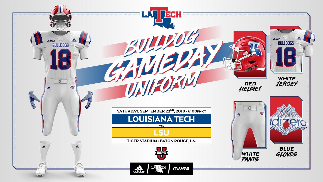 la tech football jersey