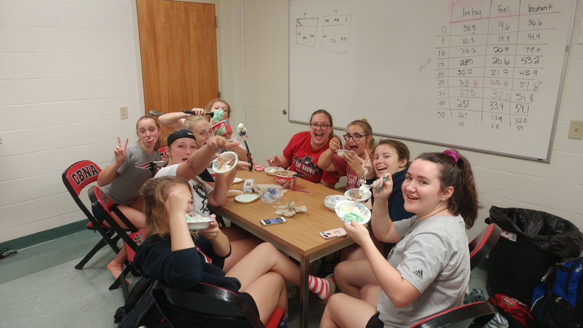 JV post practice Ice Cream party! Way to go Bears!!! #dontbreakthespoon
